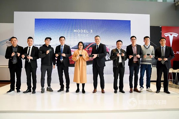 特斯拉Model 3 中國(guó)市場(chǎng)開始正式交付